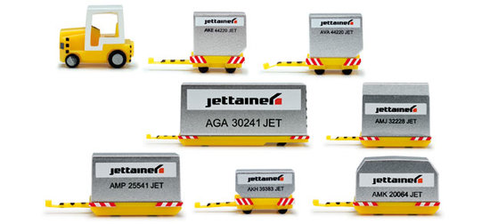 Letiskové kontajnery -  Airport accessories: container trailers