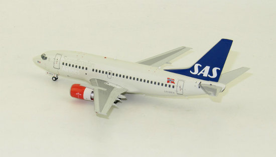 Boeing B737-500 SAS Scandinavian Airlines With Stand