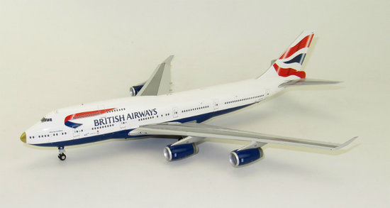 Boeing B747-400 British Airways "victoRIOus" With Stand