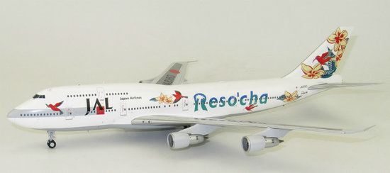 Boeing B747-300 JAL " Resocha " mit Standfuß