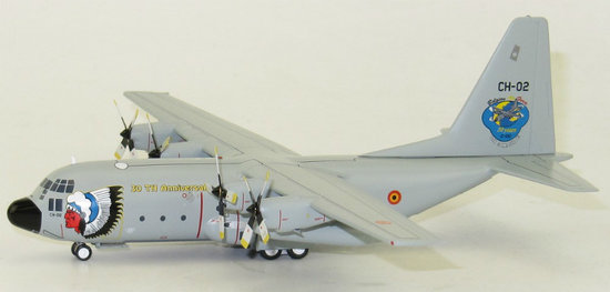 Hercules C130 Belgium Air Force, with stand