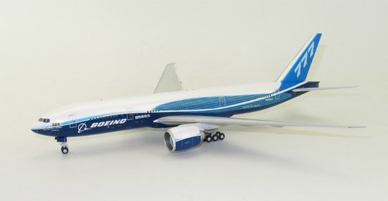 Boeing B777-200LR Boeing House Color "ZHENG HE" with Stand