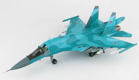 Sukhoi Su-34-Jagdbomber Verteidiger, Rot 03, Russische Luftwaffe, Syrien, Januar 2015