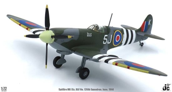 Spitfire MK IXc RAF No.126th Squadron, LDR Johnny Plagis - June, 1944