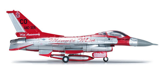 Stihačka Lockheed F-16C USAF Fighting Falcon Colorado ANG 140th FW "Minute Men"