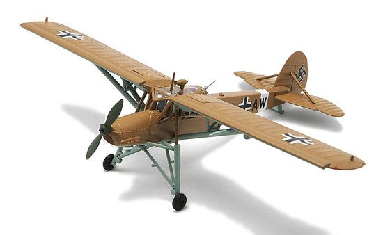 Lietadlo Fieseler Fi156 Storch, Luftwaffe, Erwin Rommel 1942, North Africa