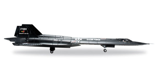 Das Flugzeug Lockheed SR-71A Amsel USAF 9. SRW " Baby-Rosemary's-san "