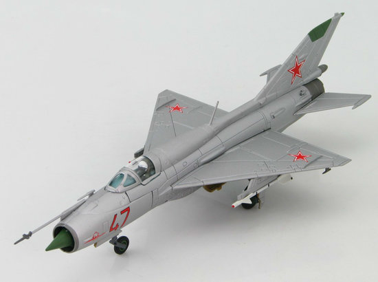 MiG-21PFM Fishbed Soviet Air Force, "Red 47", USSR, 1972