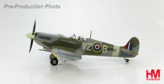 Spitfire IXc "MH883" 412 Squadron RCAF, 126 Wing, F/L George Beurling, Biggin Hill, England, Jan 1944