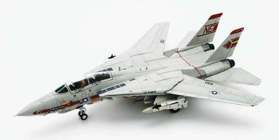 Aircraft F-14A Tomcat USN VF-1 Wolfpack NE100, USS Ranger 1991