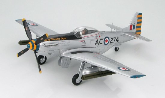 Die Ebene P-51D Mustang 402 CITY OF WINNIPEG Sqdn RCAF