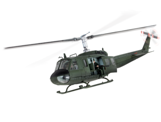 Vrtulník UH-1D Huey US Army, Vietnam, 1968