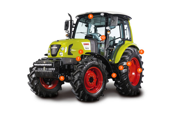 Traktor Claas 230 Talos