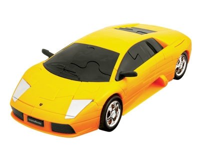 Car Lamborghini standard yellow