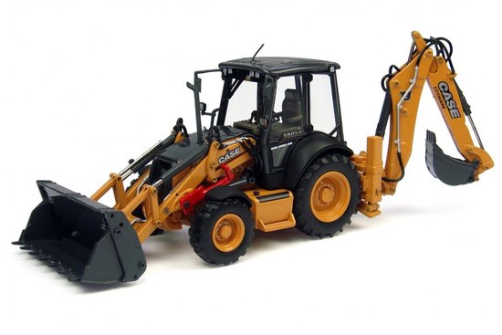 Excavator and loader Case 580 ST