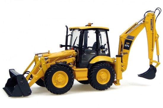 Excavator and loader Komatsu WB 97S