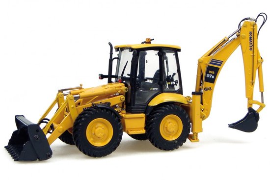 Bager a nakladač Komatsu WB 97S