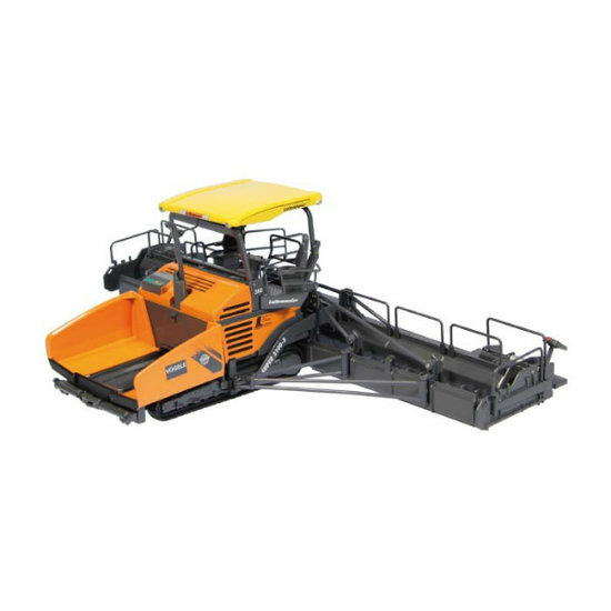 Road paver VÖGELE Super 2100-2 "Leitenmaier" 