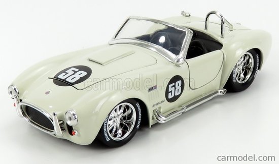 Jada - FORD USA - SHELBY COBRA 427 / SC 58 N SPIDER RACE 1965