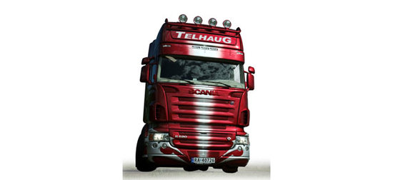 Kamion Scania R TL rigid tractor "Telhaug"