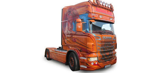 Kamion Scania R TL rigid tractor "Roland Graf" 