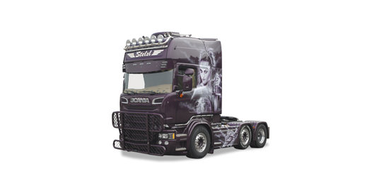 Kamion Scania R TL curtain canvas semitrailer