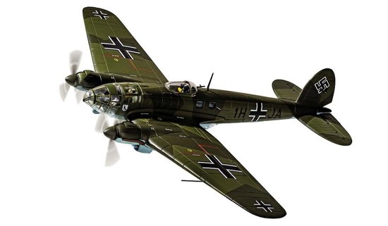 Heinkel He-111 H-2, Luftwaffe, Stab./KG26, 28th October 1939, 'The Humbie Heinkel'