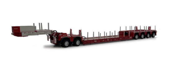 Nooteboom Euro Lowloader with interdolly red