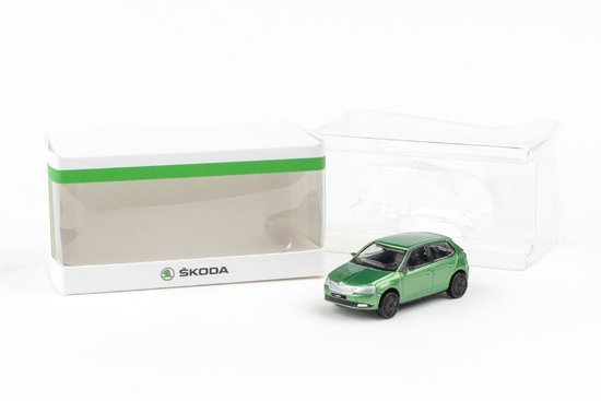 Skoda Fabia III (2014) green metallic