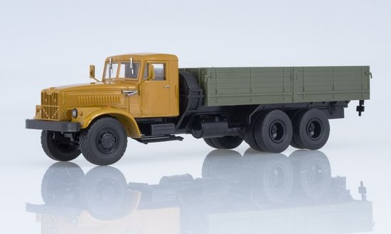 KRAZ-257B1 valník - ORANGE-GREY