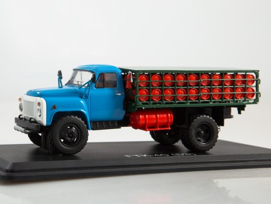 GAZ-53-GTK Plattform 40 für den Transport von Flaschen propan