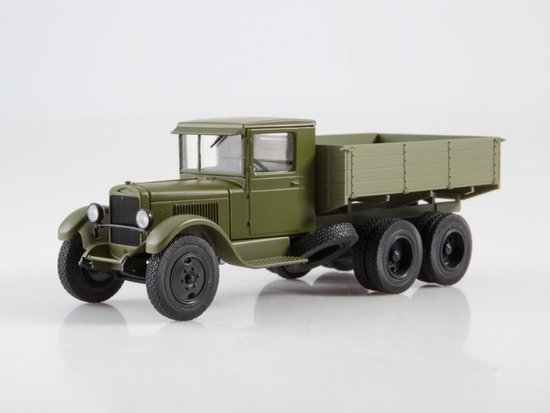 Magazine "Legendary trucks of USSR No. 17" with model of ZIS-6 flatbed truck