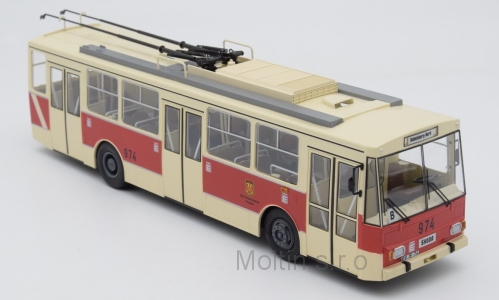 Skoda 14Tr, beige und rot, Potsdam