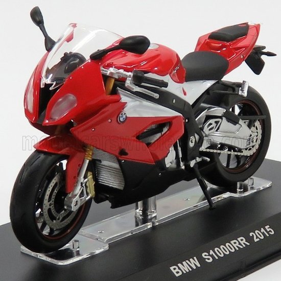 Motorka BMW - S1000RR 2015  červená