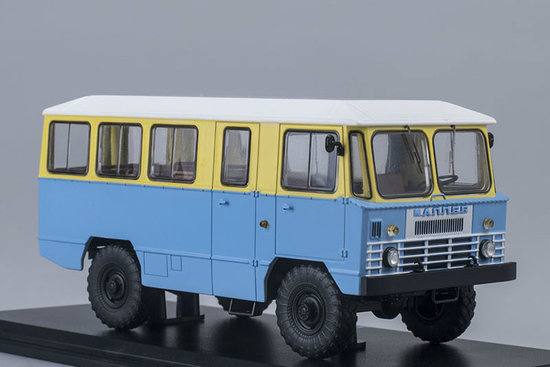 Soviet army bus APP-66,  (yellow-blue)