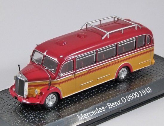 MERCEDES-BENZ O 3500 1949 RED/ORANGE