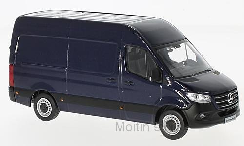 Mercedes Sprinter skriňová dodávka, tmavo modrá, 2018