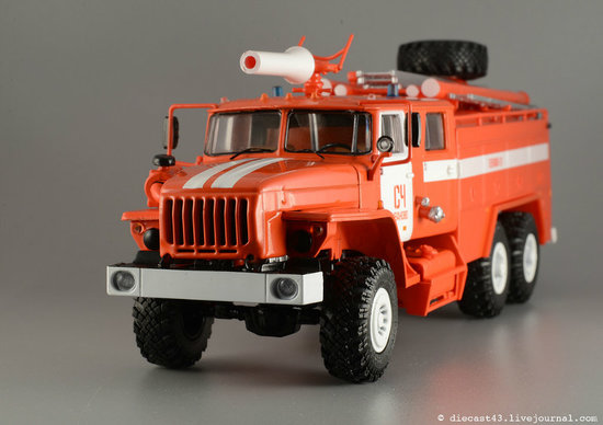 Fire engine AC-7,5-40 (URAL-4320) Ivanovo