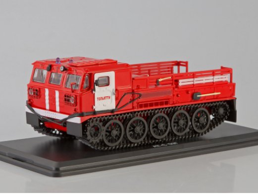 Soviet all terrain vehicle ATS-59G, Fire department