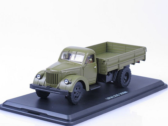 UralZIS-355M flatbed truck khaki
