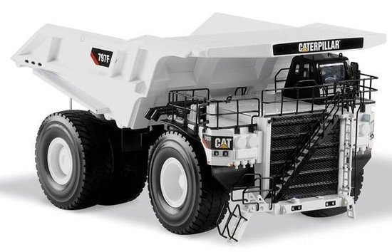 Cat 797F Mining Truck in white colour