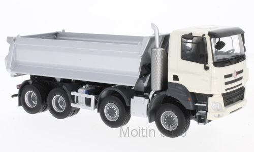 Tatra Phoenix Euro 6 8x8, light beige / silver, dump truck, 2016