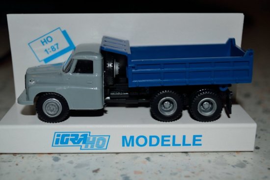 Truck Tatra 148 blue-Dump