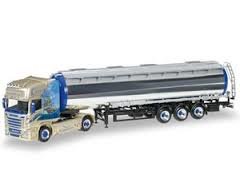 Scania TL Tank Aufliegers verchromtes " Kaaserer Entsorgung "