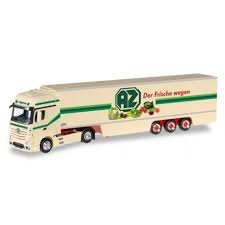 Mercedes-Benz Actros Gigaspace refrigerated box semitrailer "AZ Kempen",