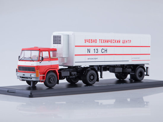 LIAZ-100.471 tractor truck with refrigerated semitrailer ALKA N13CH