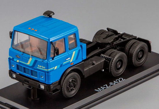 MAZ-6422 tractor truck, (blue)