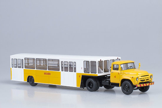  ZIL-130V1 with airport bus semitrailer APPA-4, (Vaskovo)