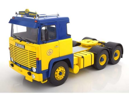 Scania LBT 141 1976 "ASG" , yellow - blue