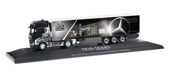 Mercedes-Benz Actros Kühlkoffer-Sattelzug GigaSpace " Trio-Trans "